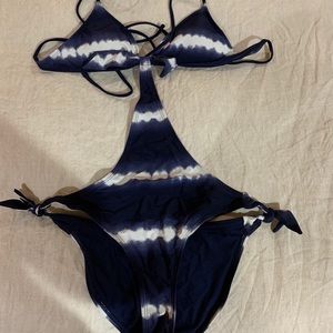 Aerie One Piece Cut Out Swimsuit